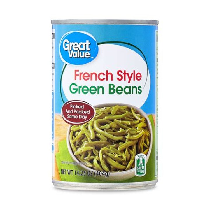 Are canned green beans high in sodium?