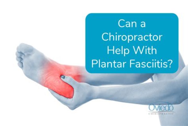 Can a chiropractor help with plantar fasciitis?