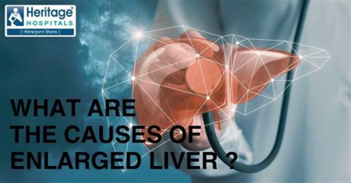 Can a doctor feel an enlarged liver?