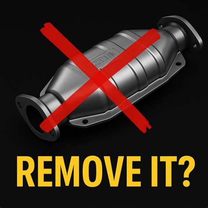 Can I remove my catalytic converter?