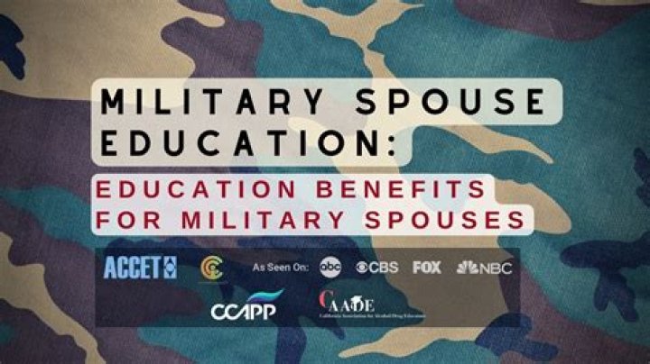 Can military spouses get student loans?