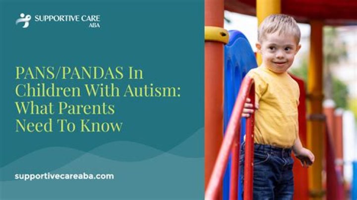 Can PANDAS cause autism?