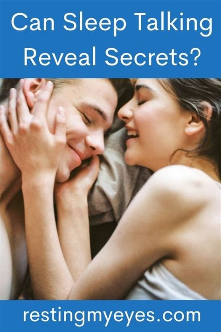 Can sleep talking reveal secrets?