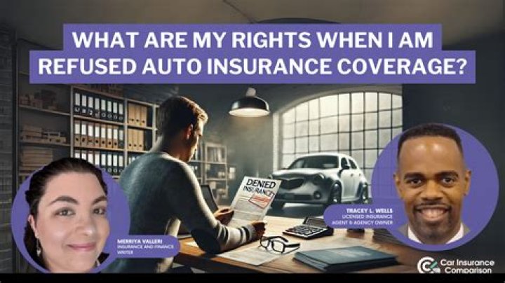 Can you be refused car insurance?