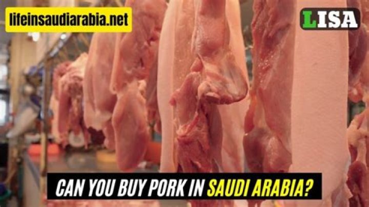 Can you buy pork in Saudi Arabia?