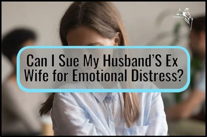 Can you sue your husband for emotional distress?