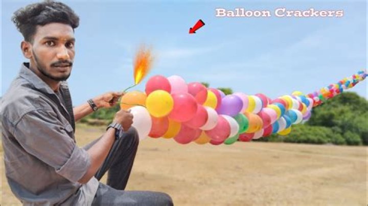 Can you take balloon crackers on an airplane?