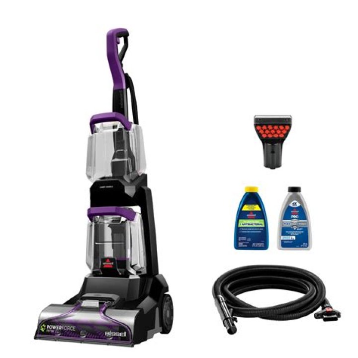 Can you use just water in a carpet cleaner?