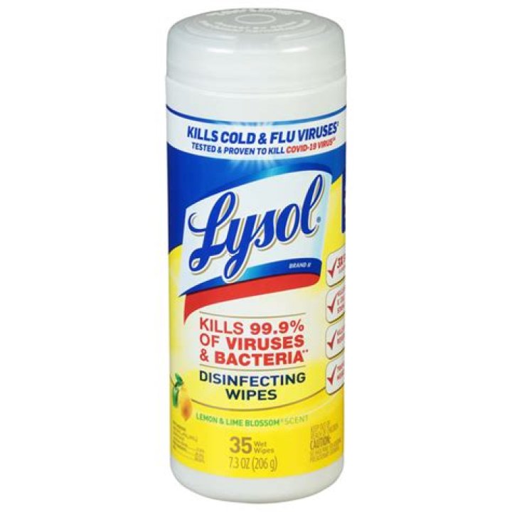 Can you use Lysol wipes on quartzite?