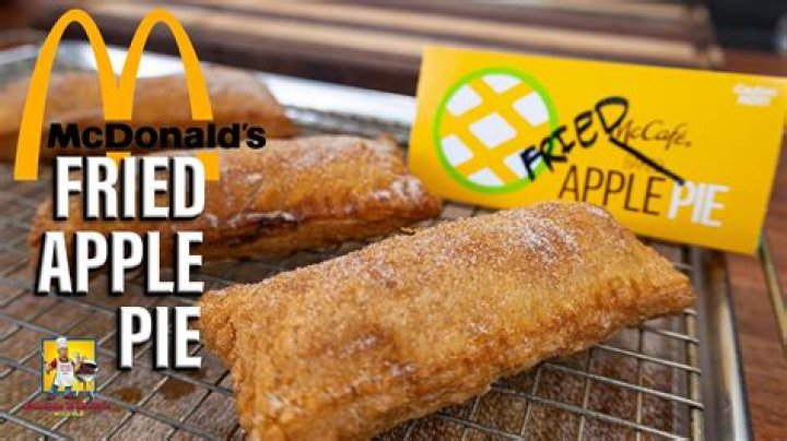 Did McDonald's stop selling apple pies?