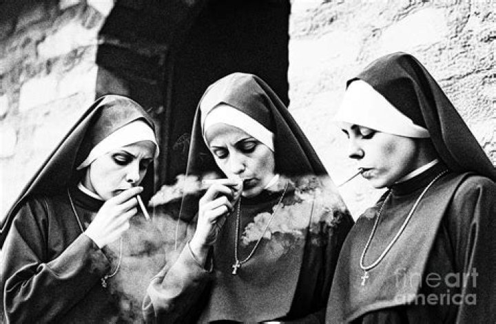 Do nuns smoke?