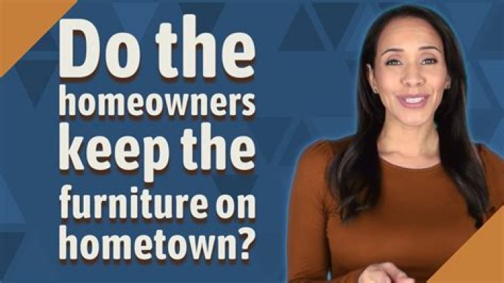 Do the homeowners keep the furniture on Nate and Jeremiah?