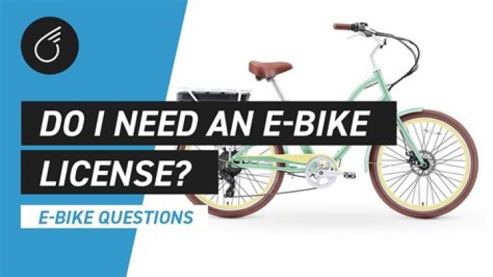 Do you need to register ebike?