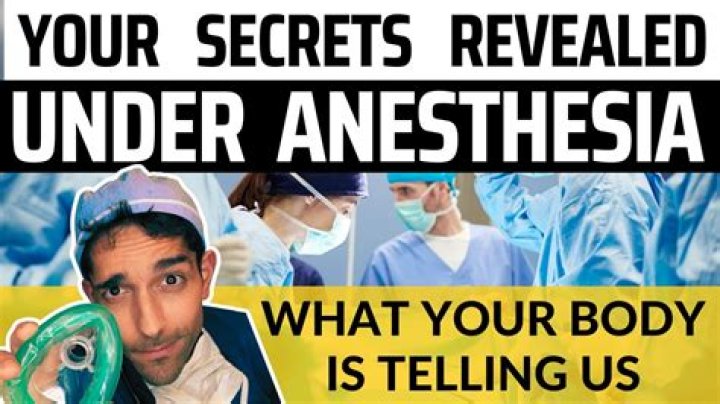 Do you snore under anesthesia?