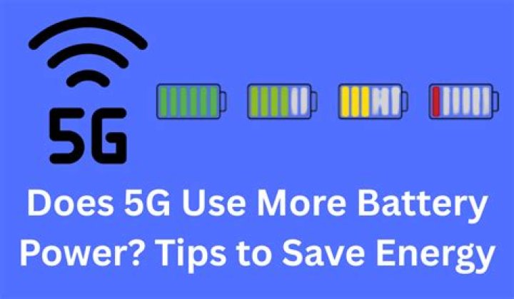 Does 5G use more battery?