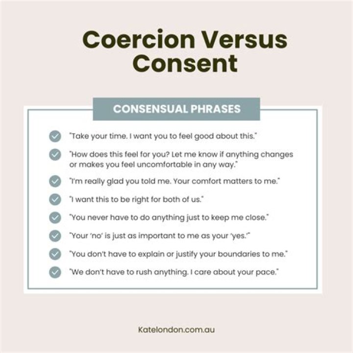 Does coercion invalidate consent?