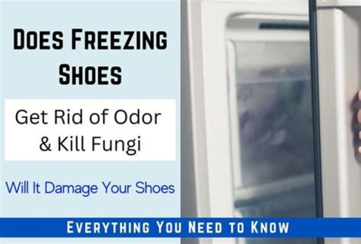 Does freezing shoes get rid of smell?
