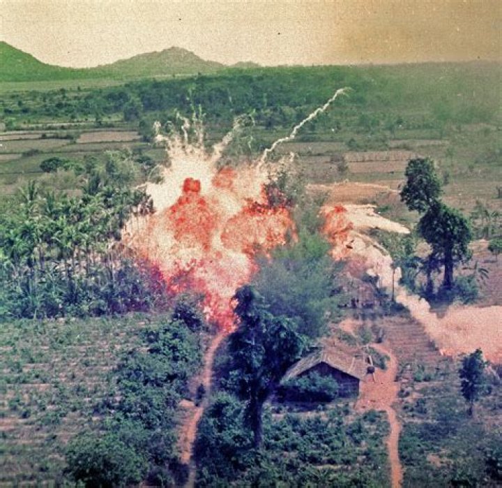 Does napalm burn on water?