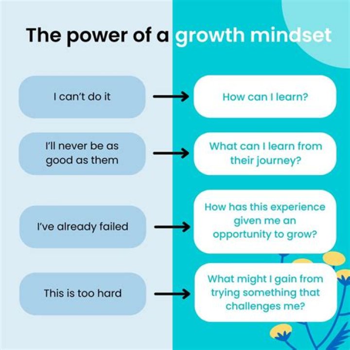 How a growth mindset leads to success?