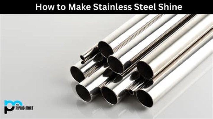 How can I make stainless steel shine again?
