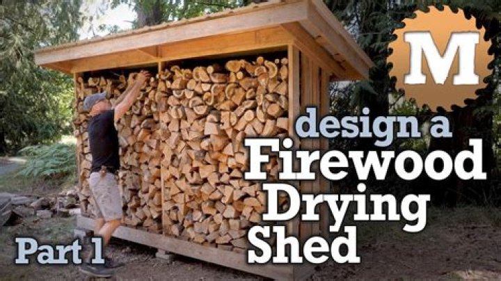 How can I speed up drying firewood?