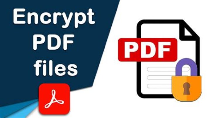 How can you tell if a PDF is encrypted?
