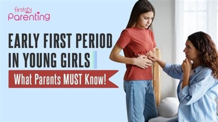 How do guys know when a girl is on her period?