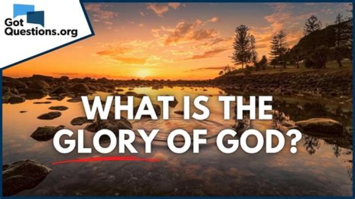 How do I bring God's glory down?