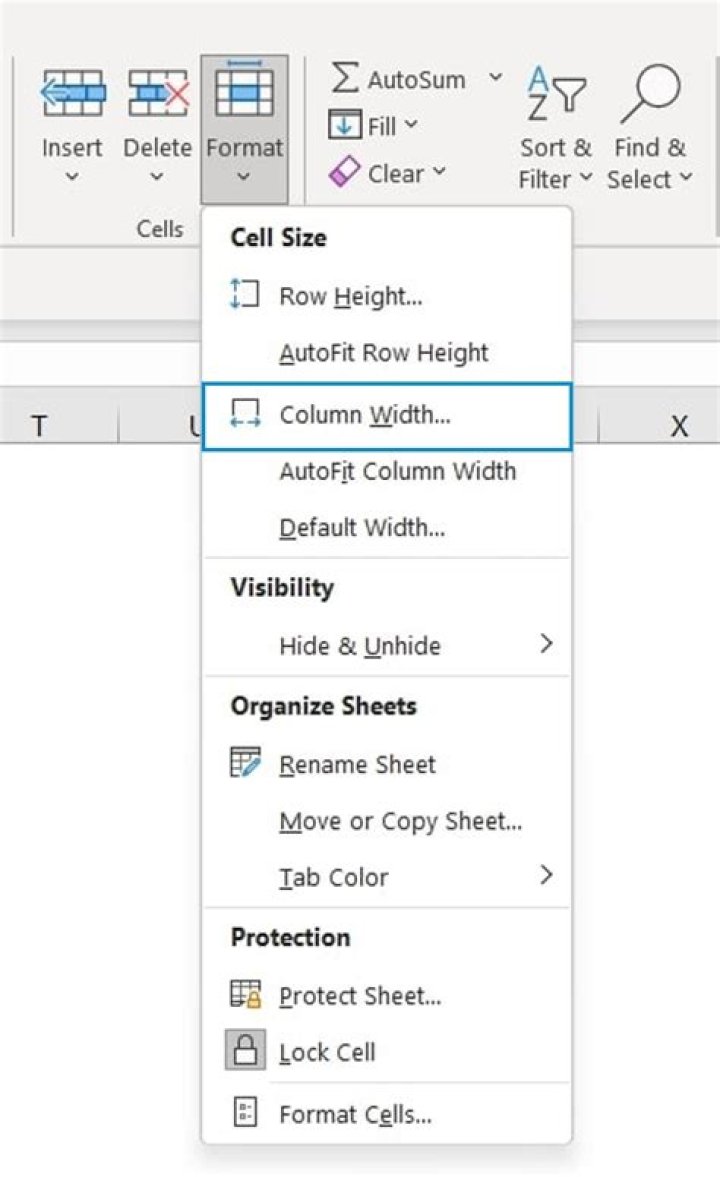 How do I modify the width of the course description column to best fit the data?