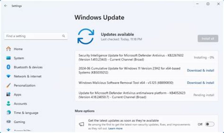 How do I update my browser on Windows 10?