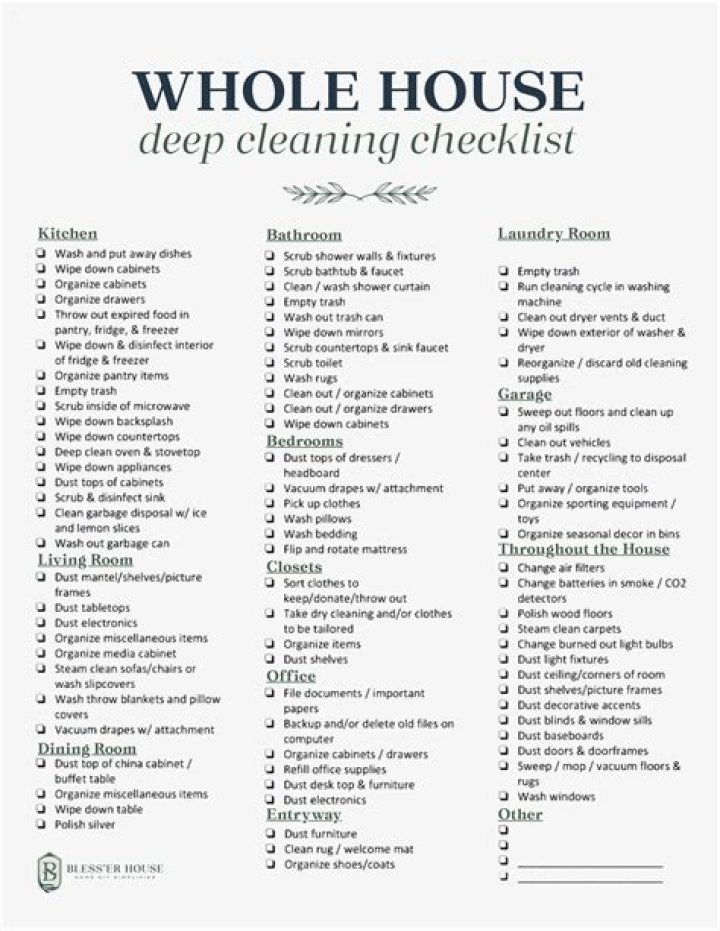 How do professionals deep clean a house?