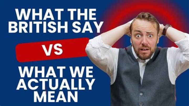 How do the British say purple?