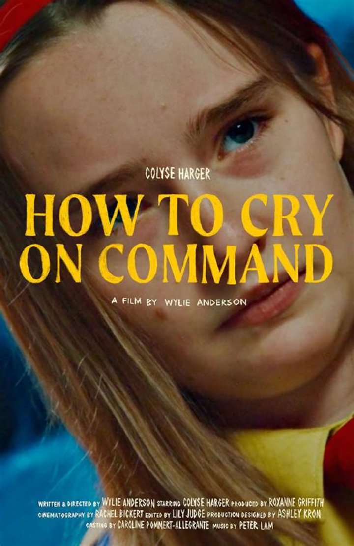 How do you cry on command?