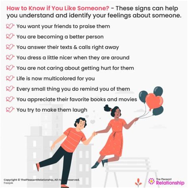 How do you know if you like someone or just like the attention?