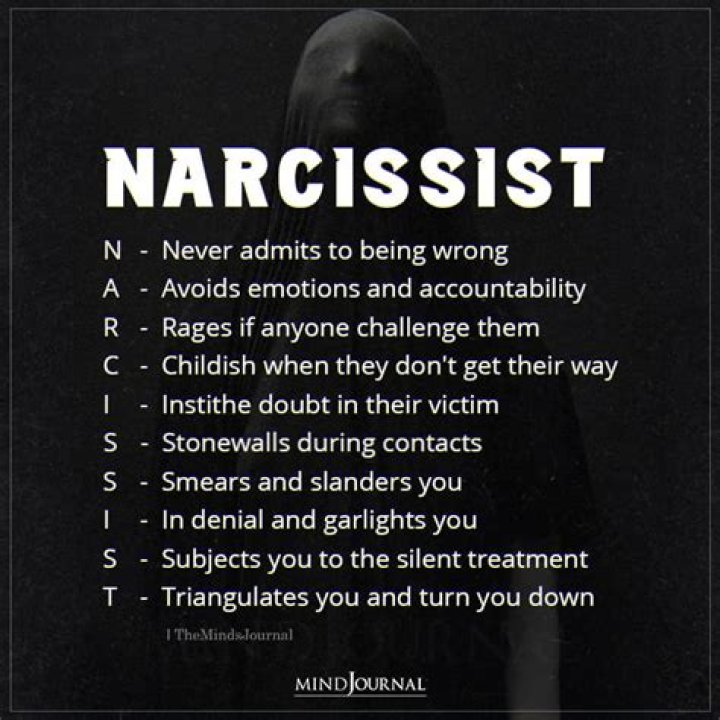 How do you make a narcissist see what they are?