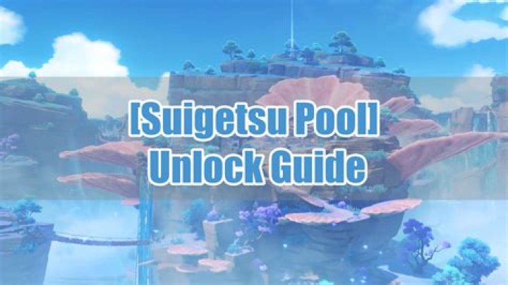 How do you open Suigetsu Pool Genshin?