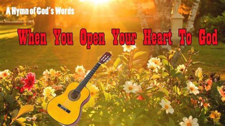 How do you open your heart to God?