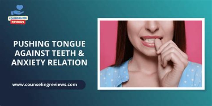 How do you stop pushing tongue against teeth while sleeping?