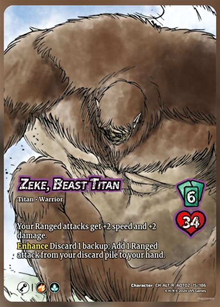 How does Zeke get Beast Titan?