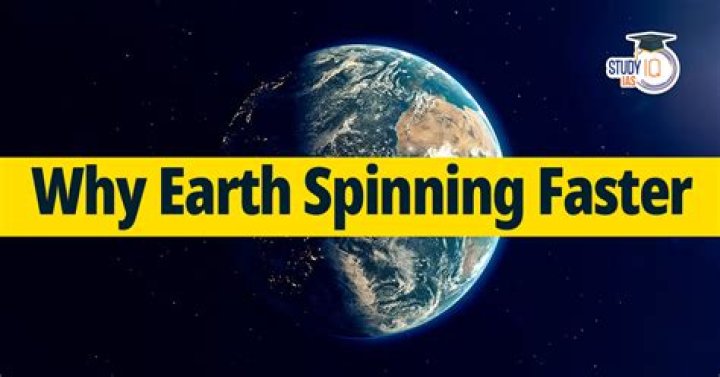 How fast is Earth spinning right now?
