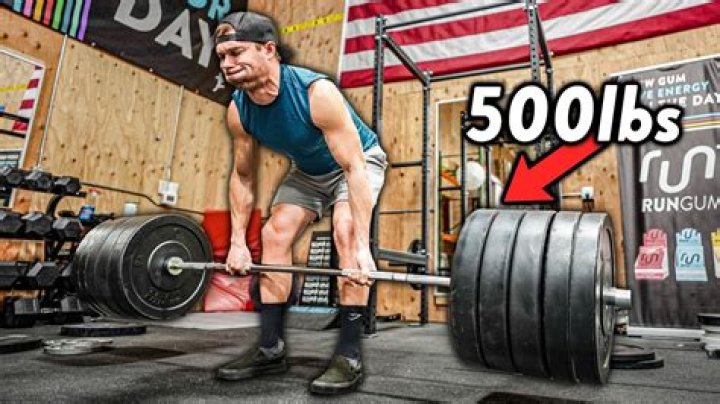 How good is a 500 pound deadlift?
