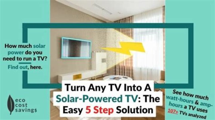 How long can a UPS power a TV?