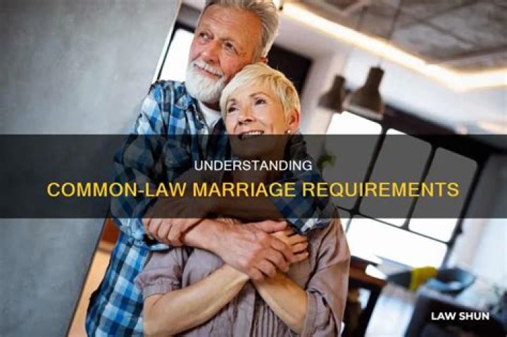 How long must a couple be living together to be considered common law?