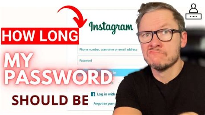 How long should a password be 2020?