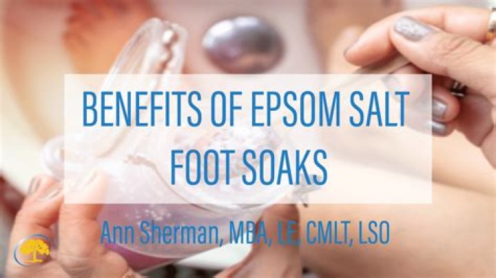 How long should you soak an infection in Epsom salt?