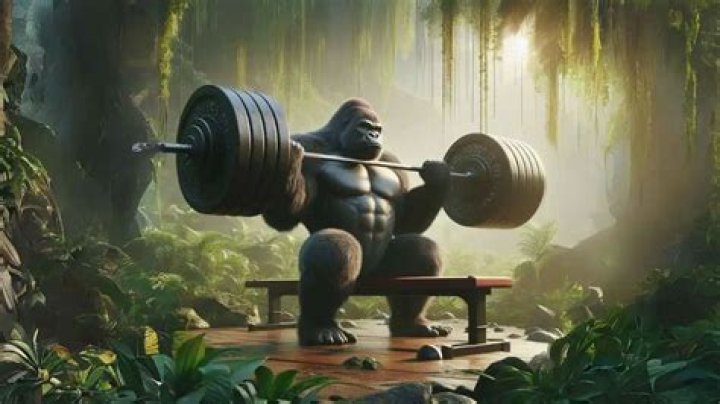 How much can a gorilla bench?