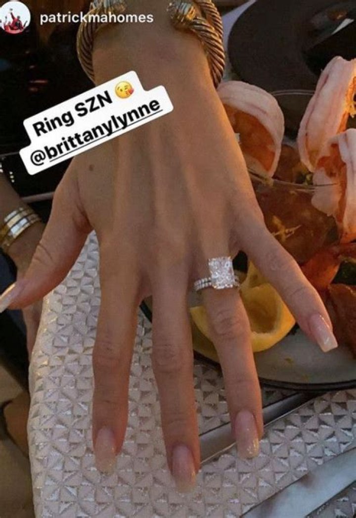 How much did Patrick Mahomes engagement ring cost?