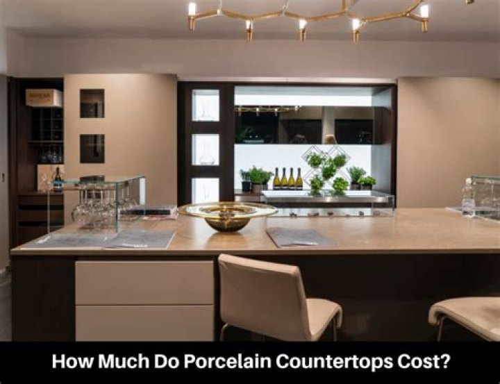 How much do porcelain countertops cost?