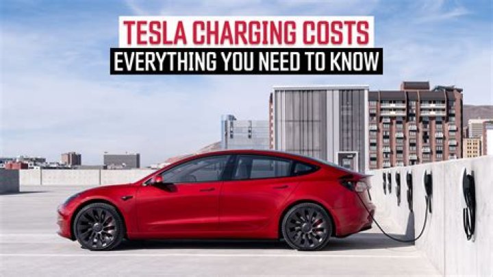 How much does it cost to charge a Tesla?