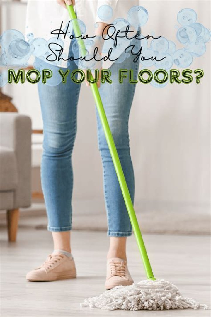 How often should you mop?